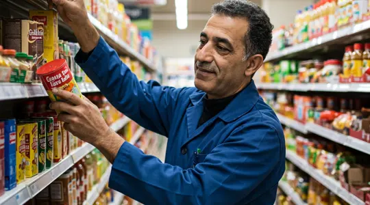 عمال ترتيب البضائع على الأرفف.jpg